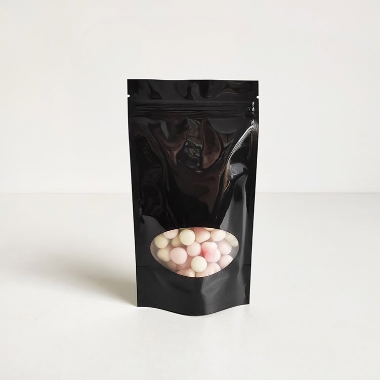 Black JC Pouches stand-up pouch